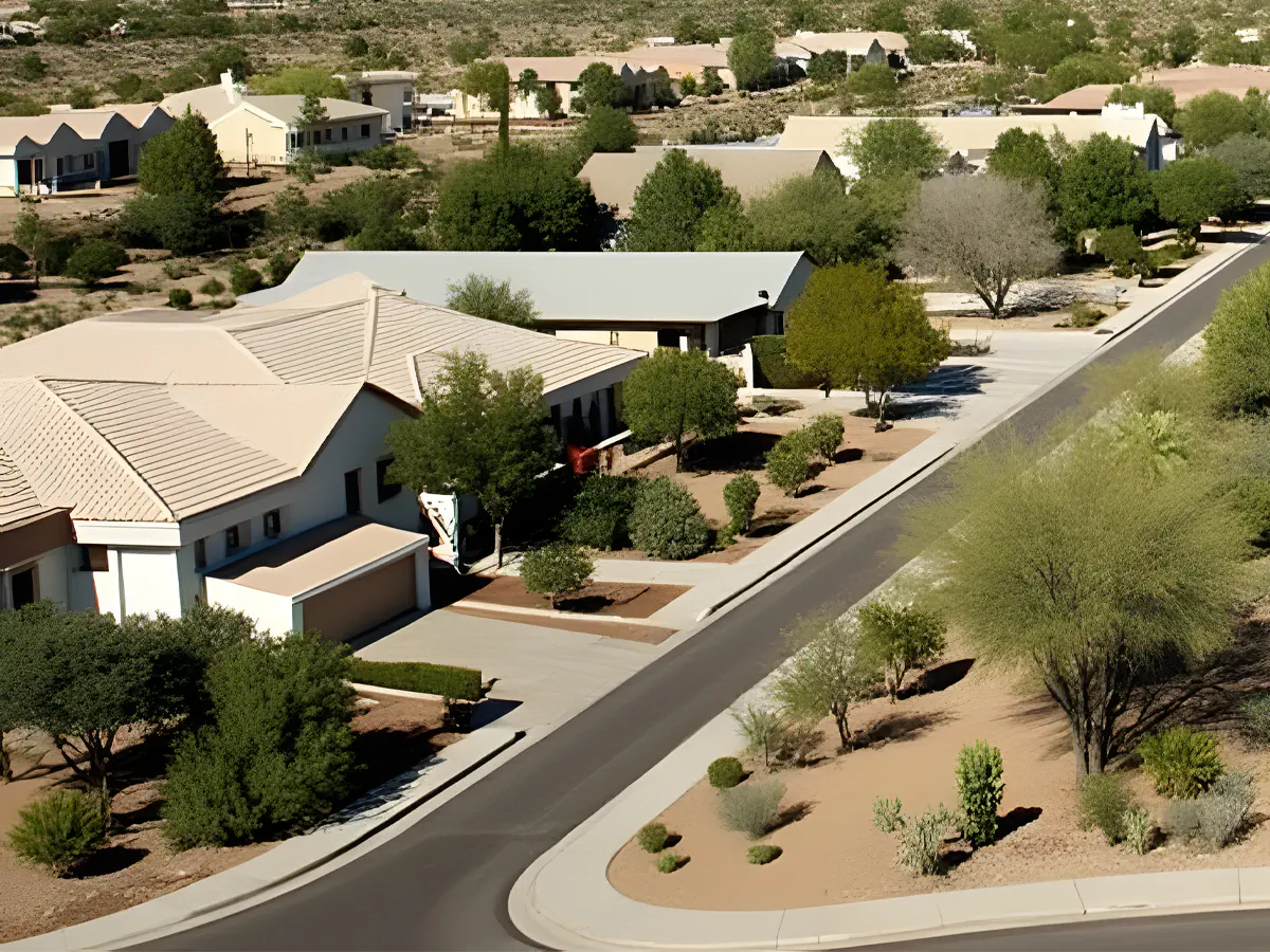 Arizona neighborhood where homes commonly experience hard water